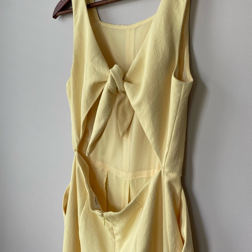 Wilfred écoulement jumpsuit YELLOW
